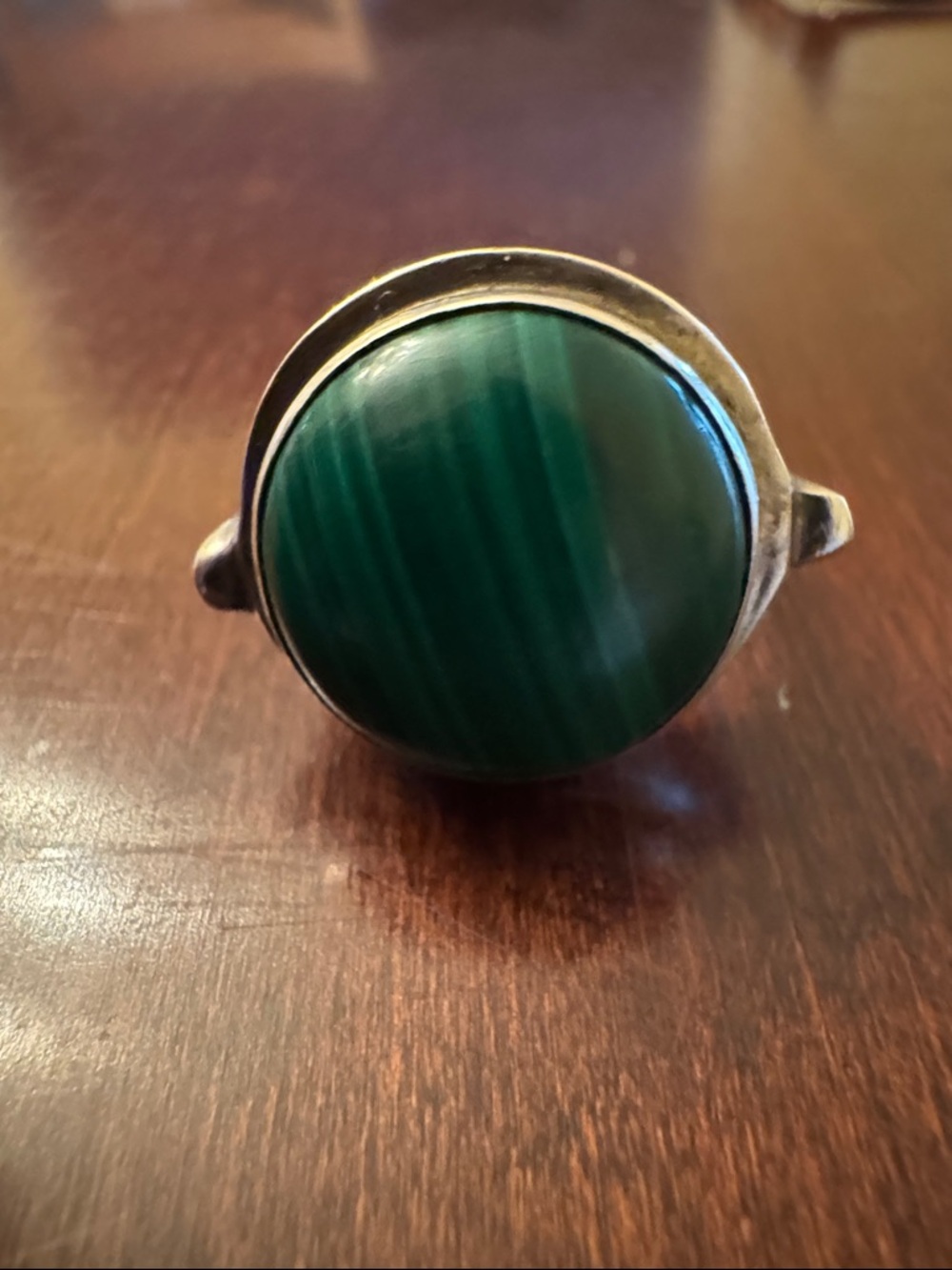 Suarti Sterling Silver 925 Malachite Stone